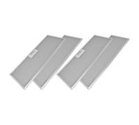 4x Filtre à graisse en métal 459x178mm d'origine Hotpoint-Ariston 481248058314
