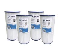 4x Filtre compatible avec Hayward StarClear CX410RE / CX0410RE / C400 / C0400 pour piscine