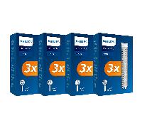 4x Filtres de rechange (3pcs) Philips ASH138 pour pommeau de douche Philips ASH1516CH