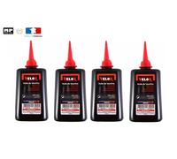 4x Fiole HUILE VASELINE VELOX LUBRIFIANT VELO VTT FIXIE CHAINE PIGNON GRAISSE