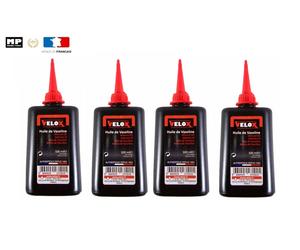 4x Fiole HUILE VASELINE VELOX LUBRIFIANT VELO VTT FIXIE CHAINE PIGNON GRAISSE