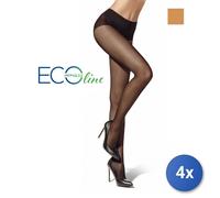 4x Golden Lady Collants Ecoline 40 Tanière Noir XL