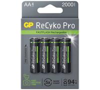 4x Gp Recyko Pro Aa-Batterie Nimh 2000mAh Mignon LR06 LR6 1,2V Aa Batterie Accu