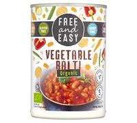 4x Gratuit Et Facile Sans Balti Légumes Bio Sans Produits Laitiers Repas Prêt 400G