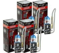 4X H3 12V 55W PK22S Night Breaker UNLIMITED +110% 1St.Osram
