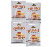 4x Hambleton Bard Bulldog Levure + sel nutritif - 28g/25L - Bulldog Brew's - Levure sèche - | Metwein | Levure de vin | Vin blanc et vin rouge