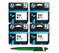 4x HP 934 935 Cartouche d'encre Noir, Cyan, Magenta, Jaune pour OfficeJet Pro 6830 6820 6230