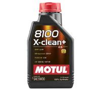 4x Huile Motul 8100 X-Clean plus 5W30 bidon de 1 Litre