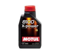 4x Huile Motul 8100 X-Power 10W60 bidon de 1 Litre