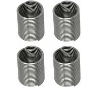 4x Insert Fileté M7x1 Ressort Filet Rapporté Standard Acier Inoxydable V-coil Réparation Renforcement Filetage Foiré Taraudage