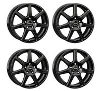 4x jantes en aluminium Autec TALLIN ECE 6.5x17 ET38 5x112 Schwarz