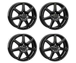 4x jantes en aluminium Autec TALLIN ECE 6.5x17 ET38 5x112 Schwarz