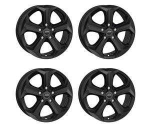 4x jantes en aluminium Autec XENOS 6.5x16 ET47 5x118 Schwarz matt