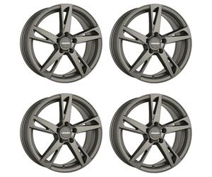 4x jantes en aluminium Carmani 16 Anton 6.5x16 ET38 5x112 hyper gun