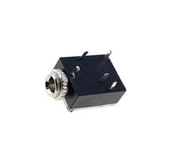 4X JC-115 Socle Jack 3,5mm femelle stereo avec interrupteur THT
