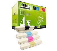 4X Kraft Office Supplies Cartouche de Toner Compatible pour Oki ES 3452 5431 5462 MFP DN DNw remplace 44973509 - 44973512 Set