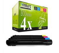 4X Kraft Office Supplies Cartouche de Toner Compatible pour Xerox WC 7120 7125 7220 7225 S T i remplace Set Black Cyan Magenta Yellow