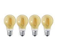 4X Ledvance Smart+ Filament A60 Ampoules 6W E27 Or Extra Chaud Dimmable ZigBee