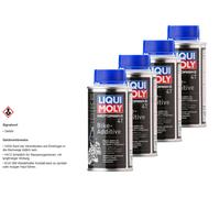 4X Liqui Moly 125Ml Additif Pour Moto 4T Additif Essence 4-Tact