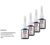 4X Liqui Moly Vis De Fixation Moyennement Fort Colle À Vis 10 G