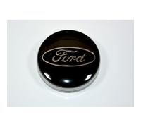 4x Logo Jante Pour Ford 54mm Noir Cache Moyeu Centre De Roue Emblème
