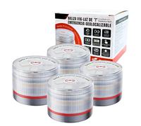 4X Lumière de Secours V16 DGT 3.0 Homologuée avec Géolocalisation