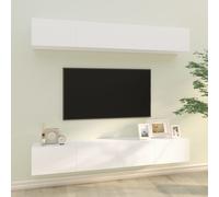 4x Meubles TV Muraux Chêne Sonoma 100x30x30cm Centres de Divertissement vidaXL