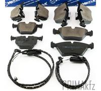 4x Meyle Frein Avec Contact D'Avertissement pour BMW X3 E83 Avant + Arrière