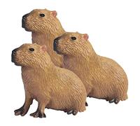 4x Mignon Capybara Figurine Playset Science Jouets éducatifs Capybara Statue Miniatures Party Favors For Office Tabletop Home Cadeaux D'anniversaire