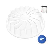 4X Moules Margherita En Silicone Fantôme 24 Cm Maison