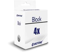 4X Müller Printware Cartouches Jet D'Encre Pour Epson Wf5110 Wf5190 Wf5690 Wf4640 Wf5620 Wf4630 Remplace T7901 79Xl Bk