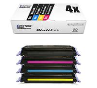 4X Müller Printware Remanufactured Toner pour HP LaserJet CP 2600 remplace Q6000A-03A 124A