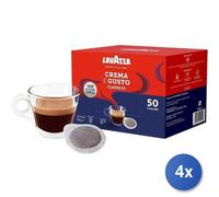 4X Multipack Café Lavazza Cialde Crème Goût X 50