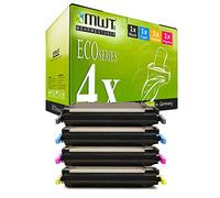 4X MWT Compatible Toner Compatible pour HP Couleur Laserjet 3800 DN N DTN remplace Q6470A-Q7583A 503A 501A