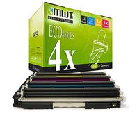 4X MWT Compatible Toner Compatible pour HP Couleur Laserjet Pro MFP M 176 177 fw n remplace CF350A-53A 130A