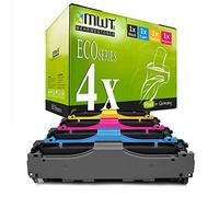 4X MWT Compatible Toner Compatible pour HP Couleur Laserjet Pro MFP M 476 dw nw dn remplace CF380X-83A 312A 312X