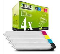 4X MWT Printer Cartouches Compatible pour Samsung C9201N C9301 CLX9301 CLX9301N CLX9201NA C9251 C9201 CLX9251N CLX9301NA C9301NA C9201NA remplace CLT-809 CLT809 Ensemble