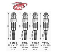 4x NGK 6285 Bougie de Préchauffage pour AUDI SEAT SKODA VW BENTLEY LAMBORGHINI
