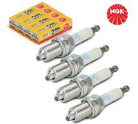 4X NGK BKR5EK 7956 Bougie Pour Opel Corsa Astra Renault Clio Peugeot Citroën