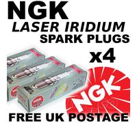 4x NGK Laser Iridium Extension Allumage Bougies Peugeot 307 Cc 1.6 16 Valve 04>