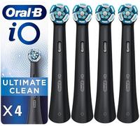 4x Oral-B IO Black embout Ultimate Clean pour brosse à dents électrique