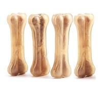 4X Os Pressé pour Chiens Peau de Vache Renforcement des Dents Bâton Dentaire Collation pour Chien 14 cm BPS-5091 * 2