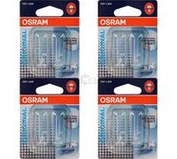 4X Osram 12V Avec Douille En Verre 12W Douille W2X4.6D