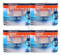 4X OSRAM COOL BLUE INTENSE XENON LOOK H11 12V 55W DUO BOX LAMPES / AMPOULES