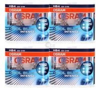 4X OSRAM COOL BLUE INTENSE XENON LOOK HB4 12V 51W DUO BOX AMPOULES / BULBES