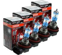 3x Osram Nuit Breaker Illimité H11 +110% Ampoule Lampe 12V 55 Watt PGJ19-2