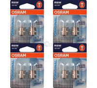 OSRAM Lampes halogènes auxiliaires Original 12V R5W 5007-02B en double blister