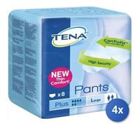 6X Tena Pants Plus Sous-Vêtements Pour L'Incontinence Unisexe 8 Pz