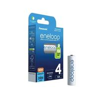 4X Panasonic Eneloop AA 2000mAh NiMH Batteries Rechargeables Ensemble