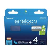 Panasonic eneloop 4 Blister AA Ni-MH Batteries 2000 mAh + Boîtier de batterie...